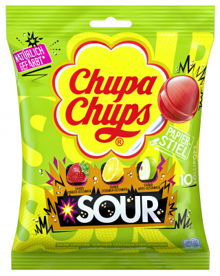  Chupa Chups Sour 10er 