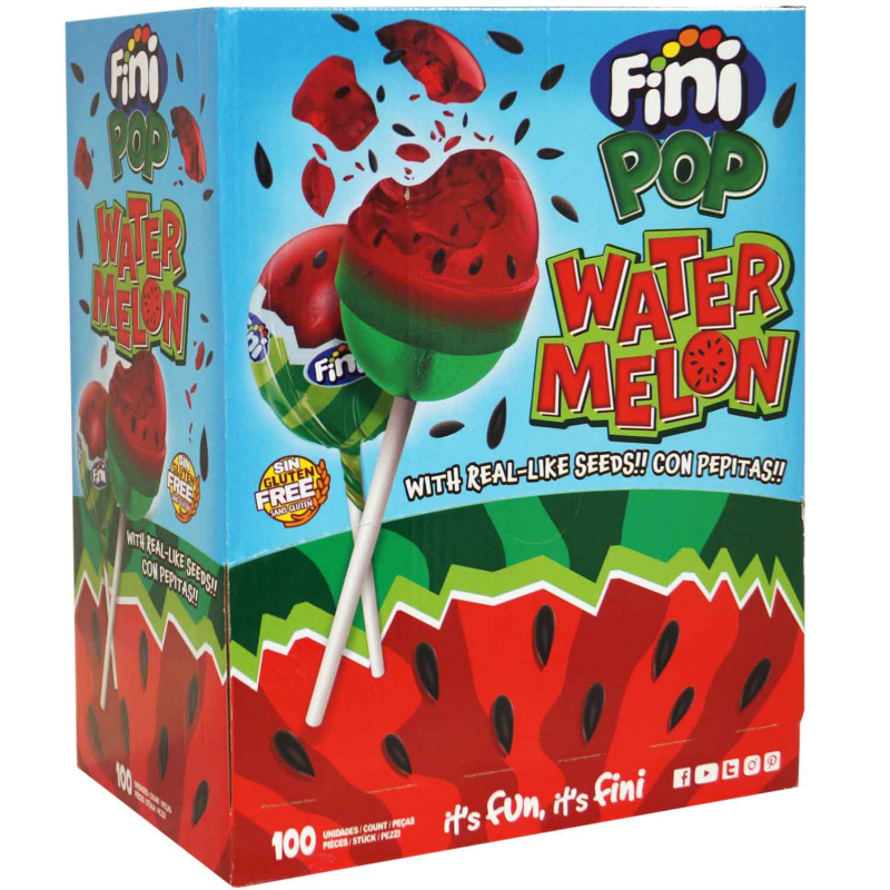  Fini Pop Watermelon Lolli 100er 