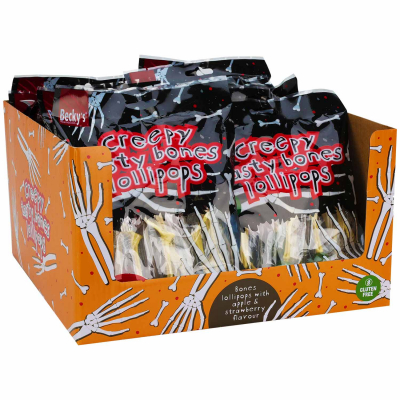  Becky's Creepy Tasty Bones Lollipops 80g 