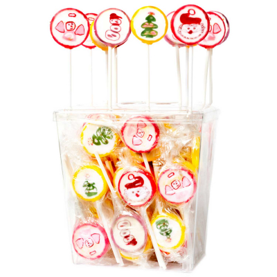  Amore Sweets Rocks Christmas Lolly Mix 100×10g 