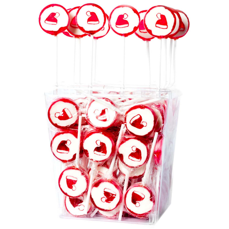  Amore Sweets Rocks Christmas Lolly Weihnachtsmütze 100×10g 