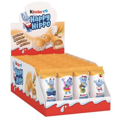  kinder Happy Hippo Haselnuss 28er 