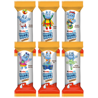  kinder Happy Hippo Haselnuss 28er 