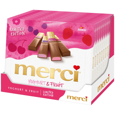  merci Finest Selection Yoghurt & Fruit Vielfalt 250g 