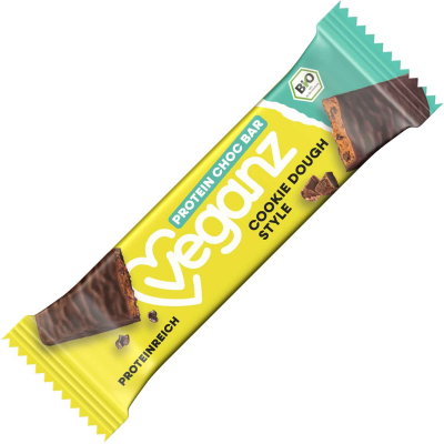  Veganz Protein Choc Bar Cookie Dough Style Bio 50g 