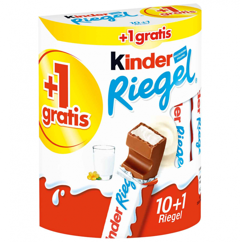  kinder Riegel 10er + 1 gratis 