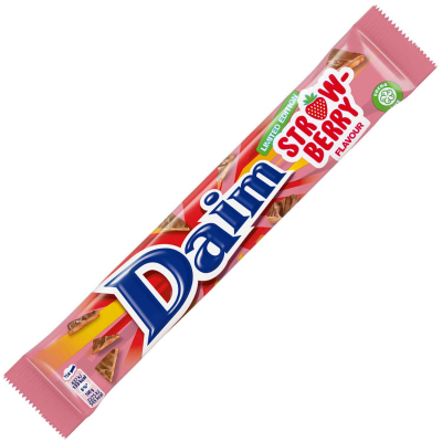  Daim Riegel Strawberry 2x28g 