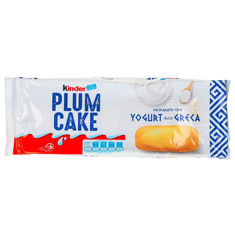  kinder Plum Cake Yogurt alla Greca 6er 