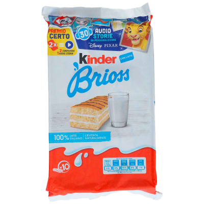  kinder Brioss Con Latte 10er (MHD 18.09.2024) 