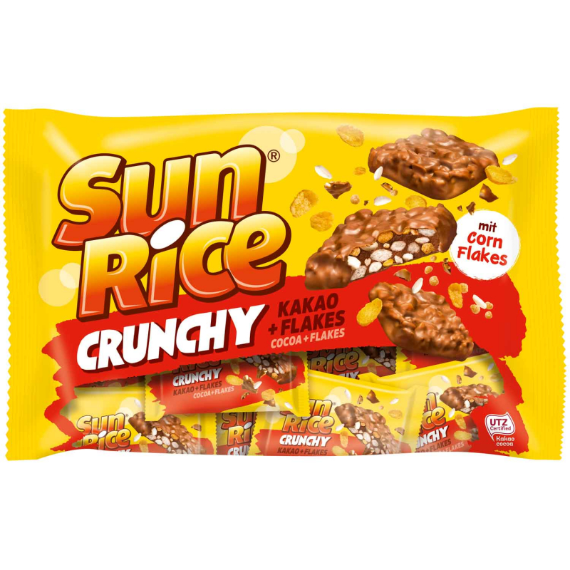  Sun Rice Crunchy Kakao + Flakes Minis 208g 