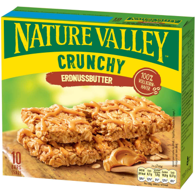  Nature Valley Crunchy Erdnussbutter 5x42g 