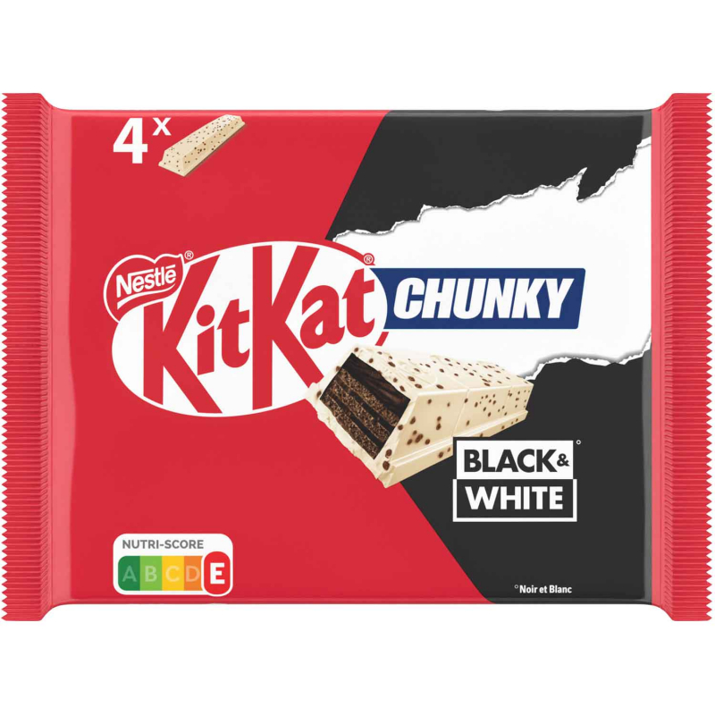  KitKat Chunky Black & White 4x42g 