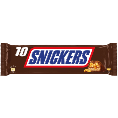  Snickers 10x50g + Kapitän-Sticker 