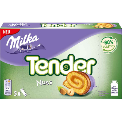  Milka Tender Nuss 5x37g 