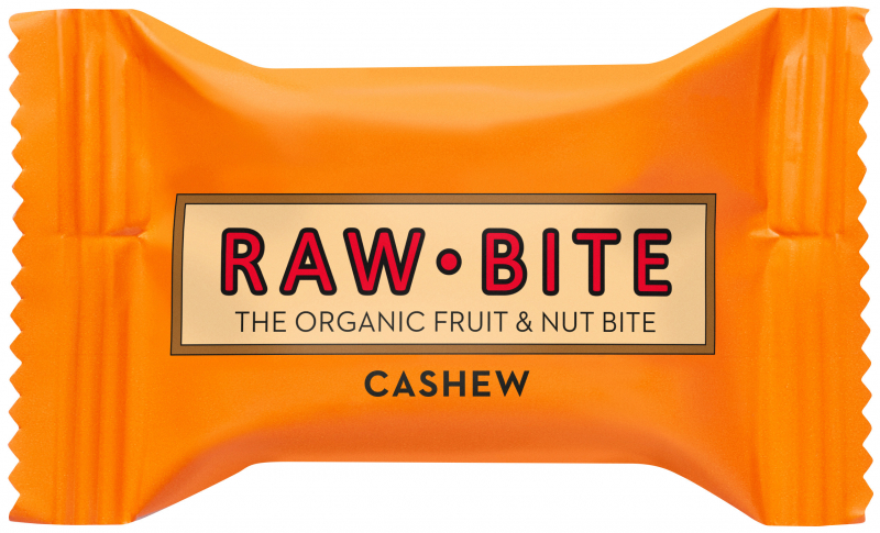  RAWBITE The Organic Fruit & Nut Bite Cashew Office Box 45x15g 