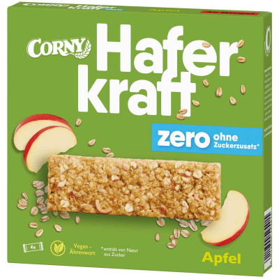  Corny Haferkraft Zero Apfel 4x35g 