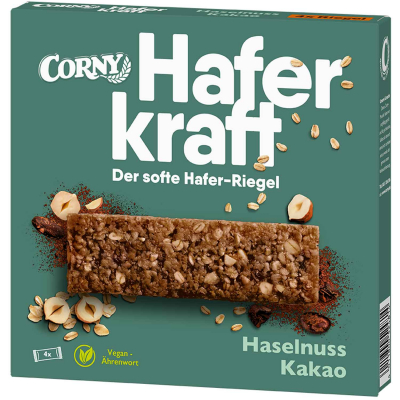  Corny Haferkraft Haselnuss Kakao 4x35g 