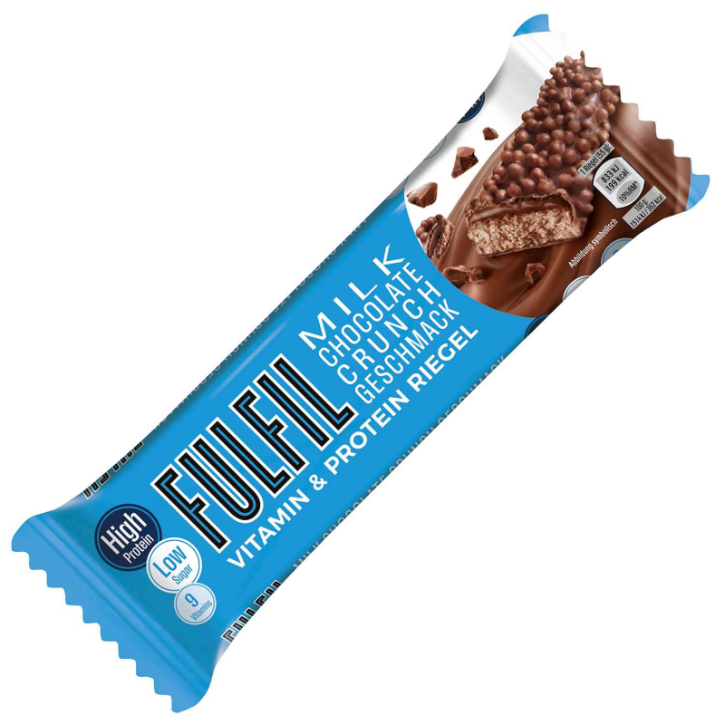  Fulfil Vitamin & Protein Riegel Milk Chocolate Crunch 55g 