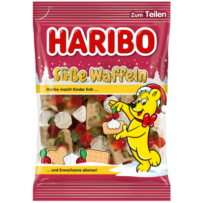  Haribo Süße Waffeln 175g 