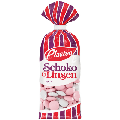  Piasten Schoko Linsen 225g 