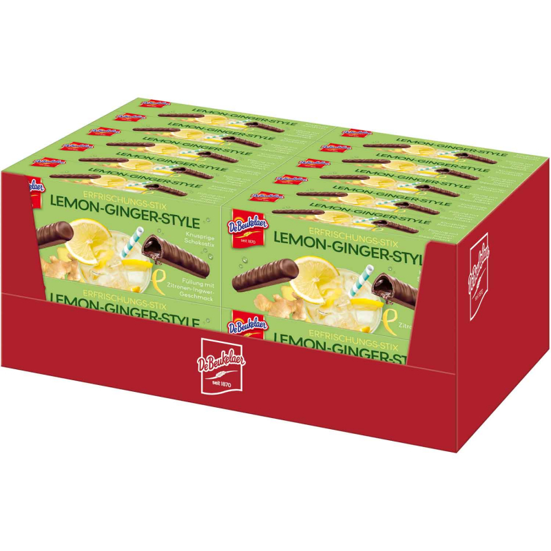  DeBeukelaer Erfrischungs-Stix Lemon-Ginger Style 75g 