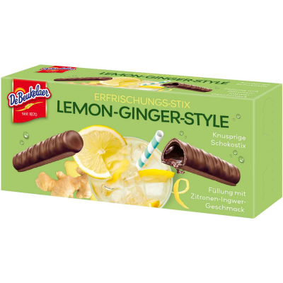  DeBeukelaer Erfrischungs-Stix Lemon-Ginger Style 75g 