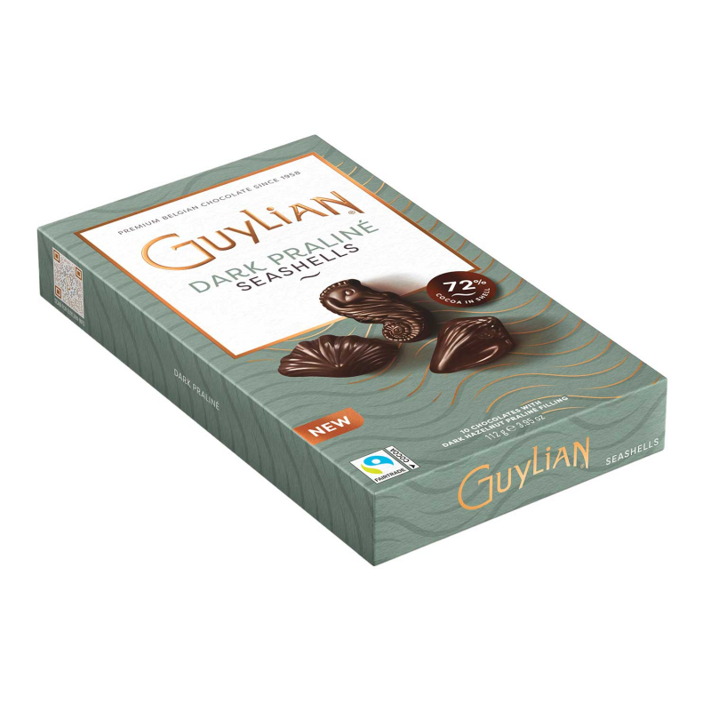  GuyLian Dark Praliné Meeresfrüchte 112g 