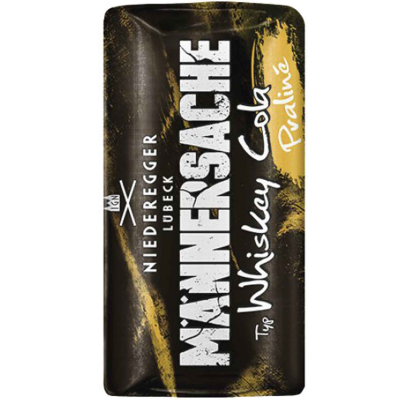  Niederegger Männersache Typ Whiskey Cola 4x12,5g 