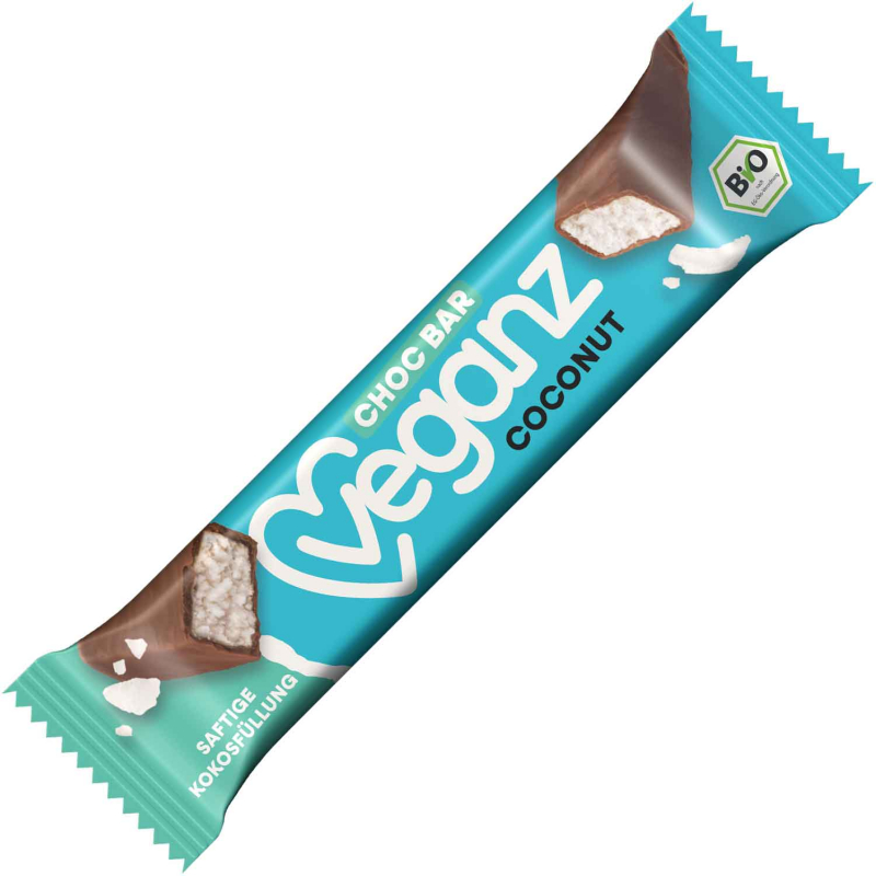  Veganz Choc Bar Coconut Bio 40g 