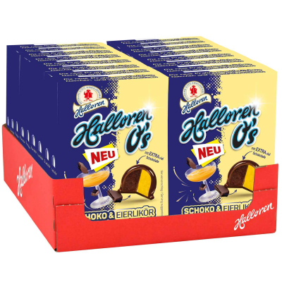  Halloren O's Schoko & Eierlikör 125g 