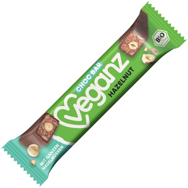  Veganz Choc Bar Hazelnut Bio 40g 