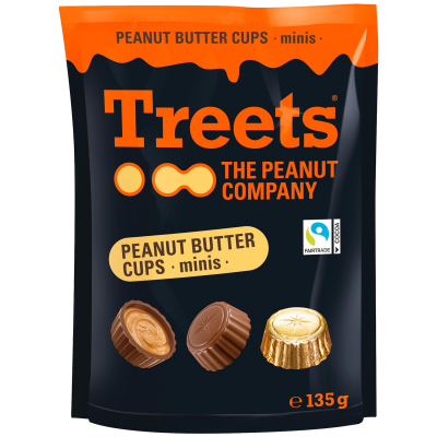  Treets - The Peanut Company Peanut Butter Cups Minis 135g 