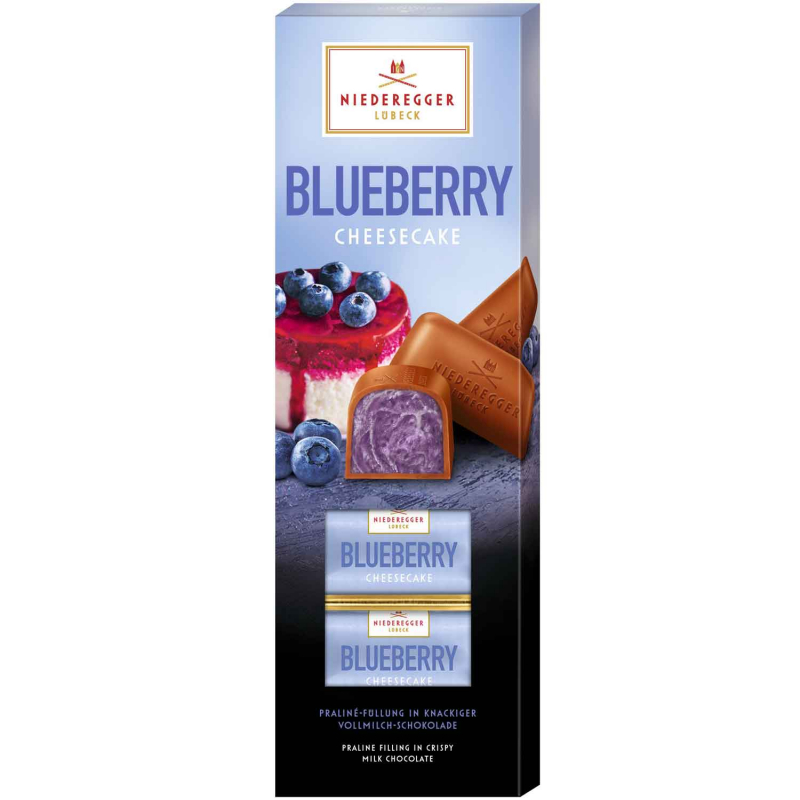  Niederegger Praliné Klassiker Blueberry Cheesecake 100g 