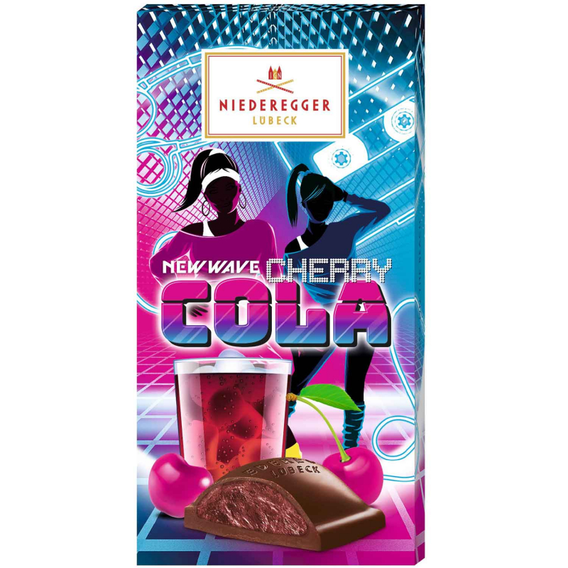  Niederegger Praliné Tafel New Wave Cherry Cola 100g 