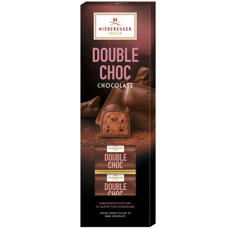  Niederegger Chocolate Klassiker Double Choc 100g 