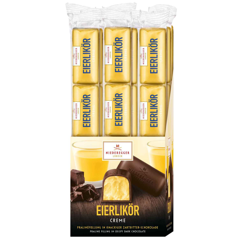  Niederegger Praliné Klassiker Eierlikör Creme 4x12,5g 