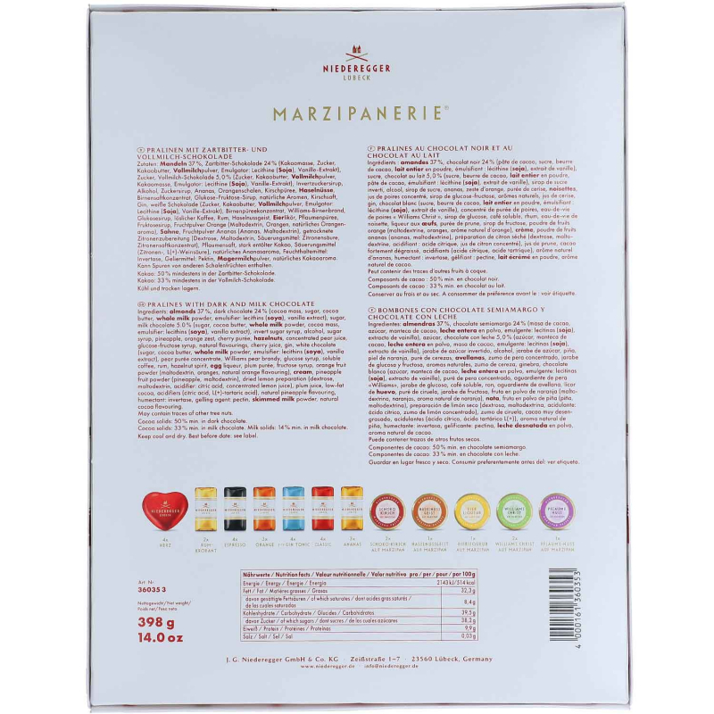  Niederegger Marzipanerie 398g 