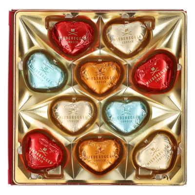  Niederegger Meister-Selektion Herzen 'With Love' 125g 