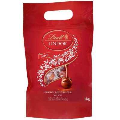  Lindt Lindor Kugeln Vollmilch 1kg 