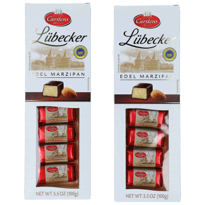  Carstens Lübecker Edelmarzipan & Rotspon 450g 