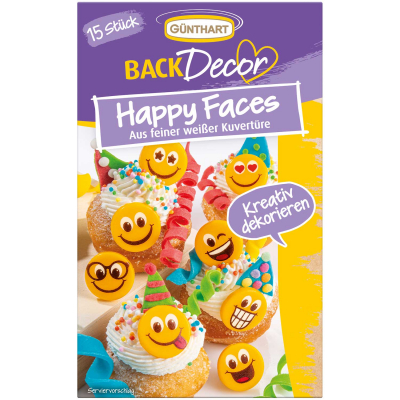  Günthart BackDecor Happy Faces 15er 