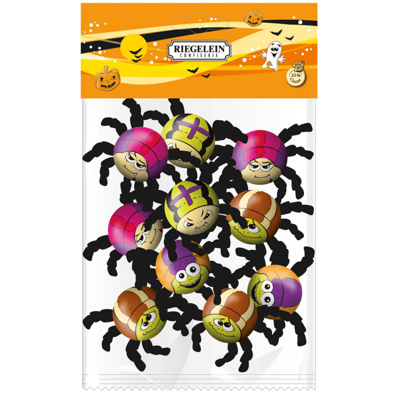  Riegelein Halloween Spinnen 50g 