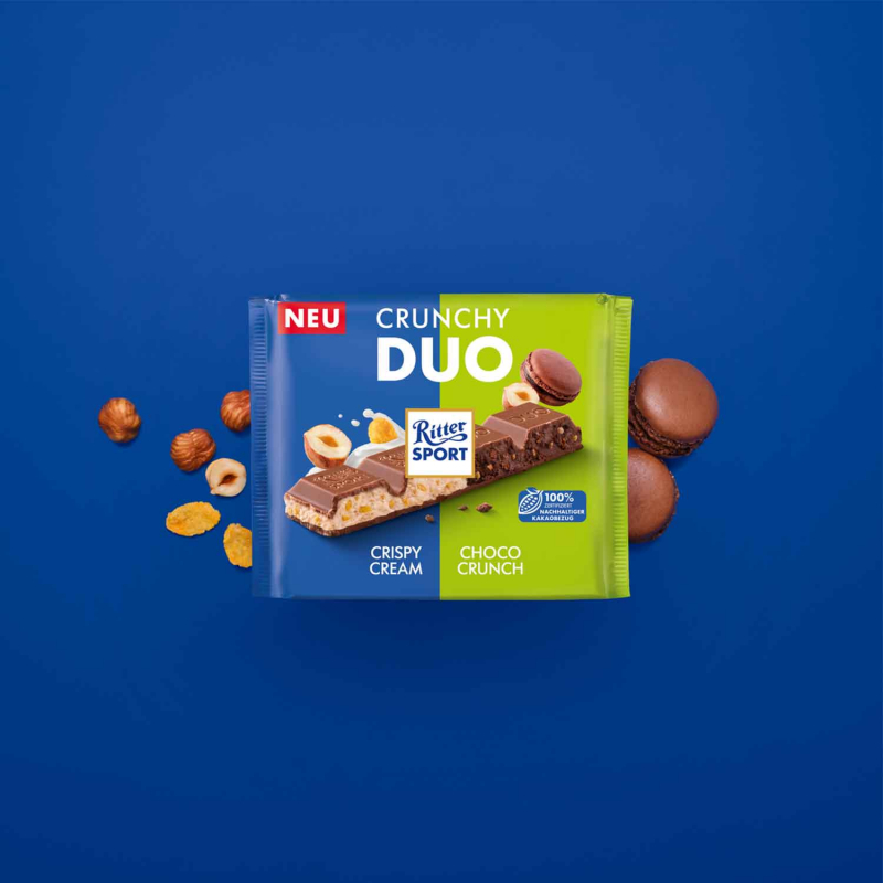  Ritter Sport Crunchy Duo 218g 