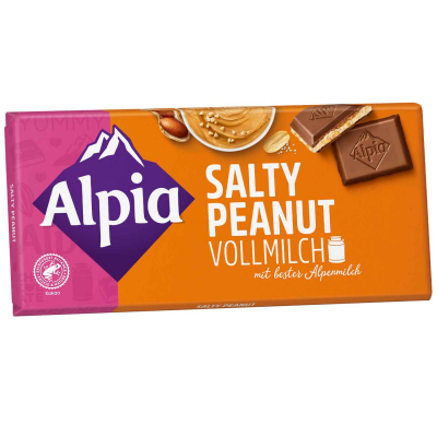  Alpia Salty Peanut Vollmilch 100g 