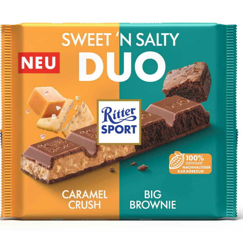  Ritter Sport Sweet'n Salty Duo 218g 