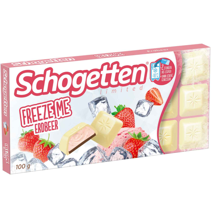  Schogetten Freeze Me Erdbeer 100g 