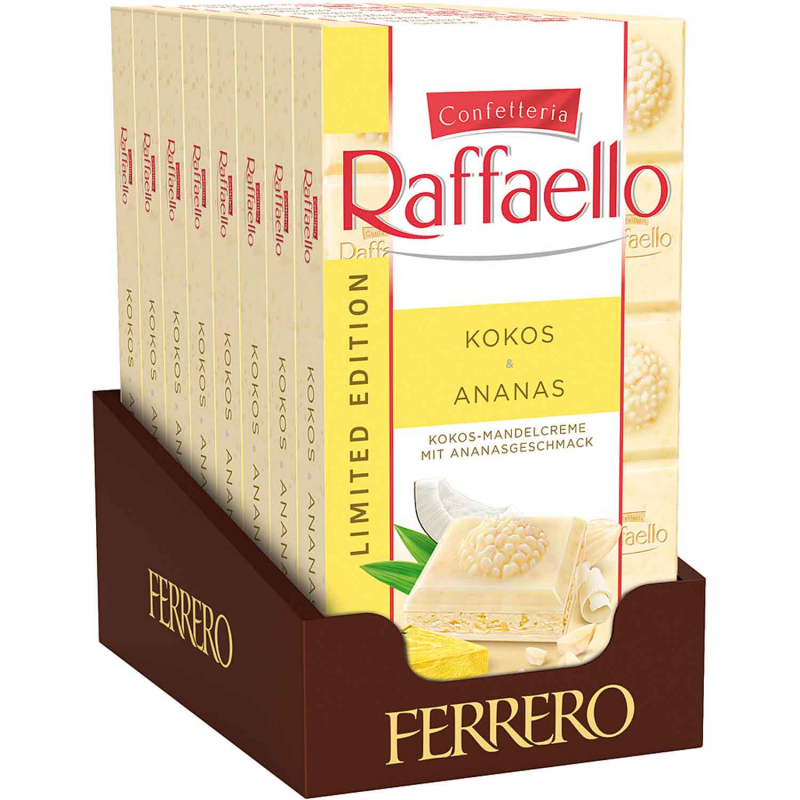  Raffaello Tafel Kokos & Ananas 90g 