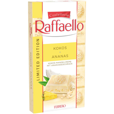  Raffaello Tafel Kokos & Ananas 90g 