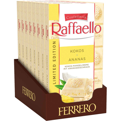  Raffaello Tafel Kokos & Ananas 90g 