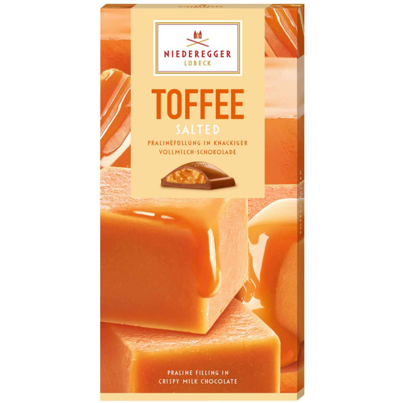  Niederegger Praliné Tafel Toffee Salted 100g 